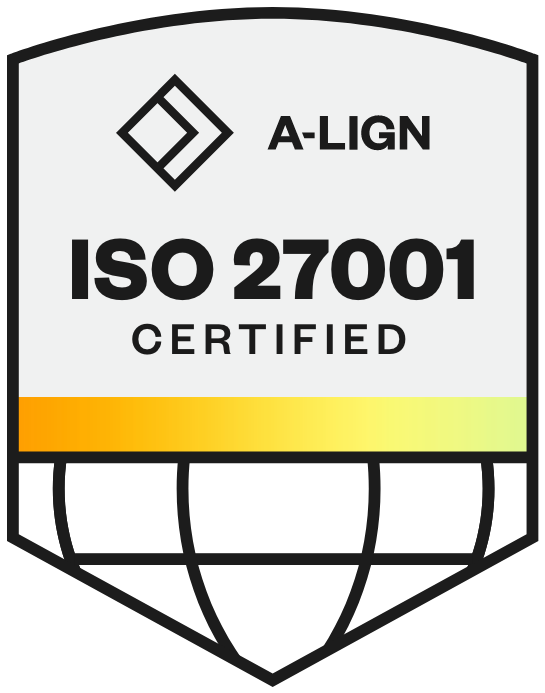 A-LIGN ISO 27001 Certified